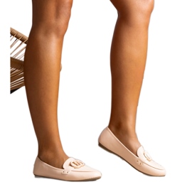 Bež ženske Eleena mokasine