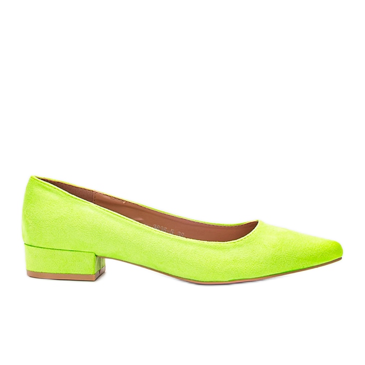 Neon zelene Jody visoke potpetice zelena