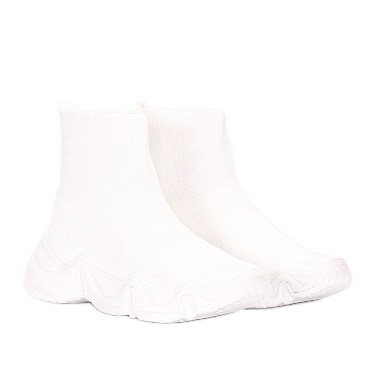 Terica bijele visoke tenisice bijela