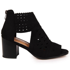 T.Sokolski W SCA158 otvorene sandale crne crna