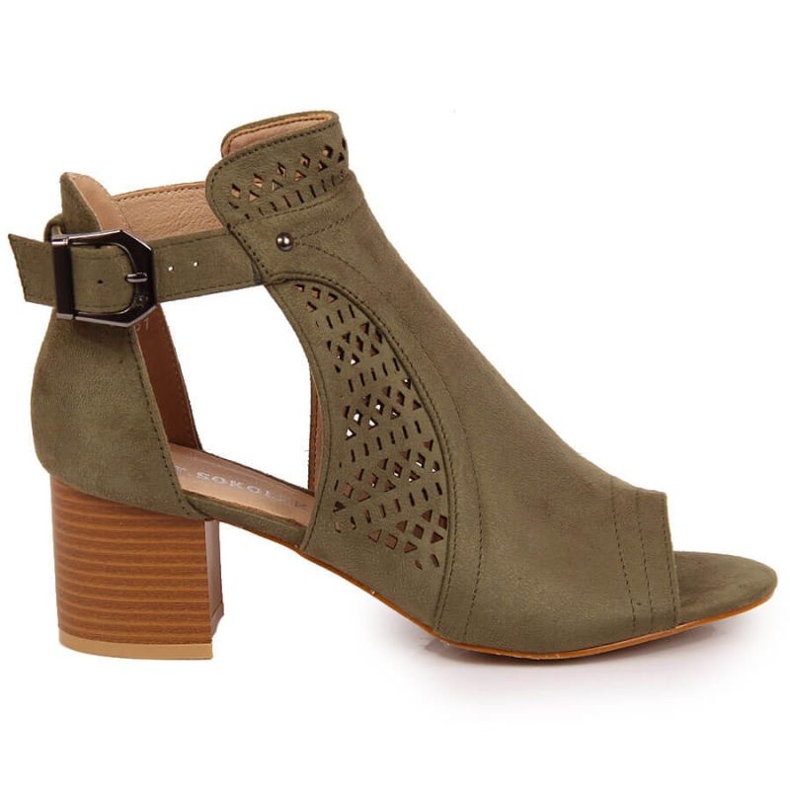 Ažurne sandale T.Sokolski W SCA159B kaki