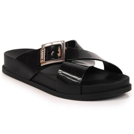 Meliski Zaxy JJ285055 crne papuče za plažu crna