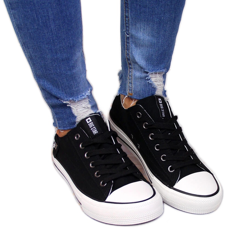 Crne tenisice Big Star DD274338 niske crno