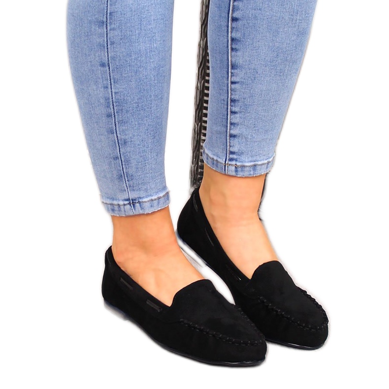 Ženske crne antilop loferice Sergio Leone crno