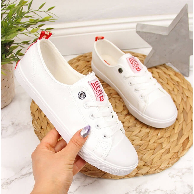 Niska eko koža bijela Big Star GG274005