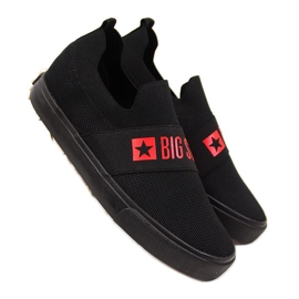 Black Big Star FF274221 ženske slip na crne tenisice crna