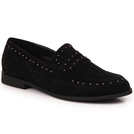 Ženske antilop cipele sa zakovicama crne Laura La.Fi crno