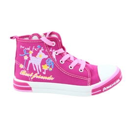 American Club Ružičaste tenisice sa patentnim zatvaračem American TEN13 plava ružičasta