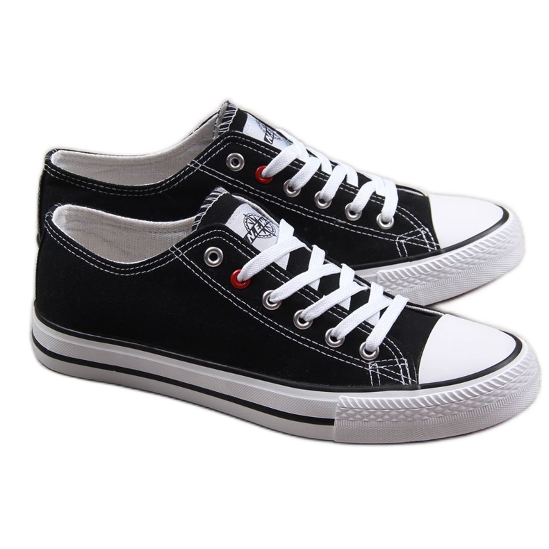 News Muške niske tenisice, crne NOVOSTI crno