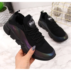 Black Big Star FF274A053 crne benzinske sportske cipele za žene crna