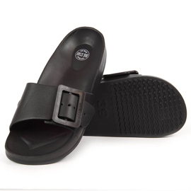 Ženske crne pjenaste papuče za plažu Big Star FF274A389 crna