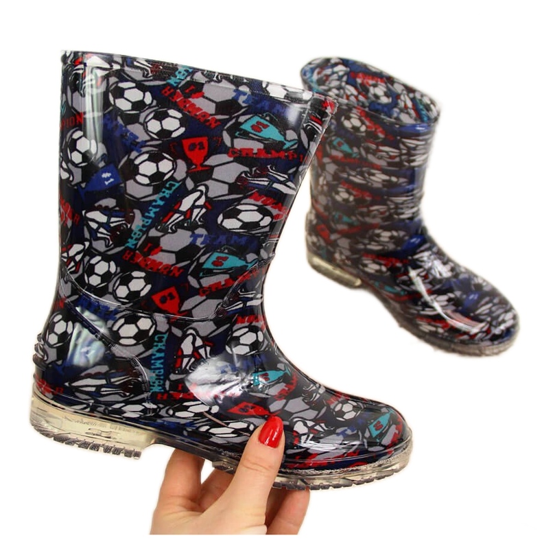 T.Sokolski Dječačke galoše T. Sokolskog crno