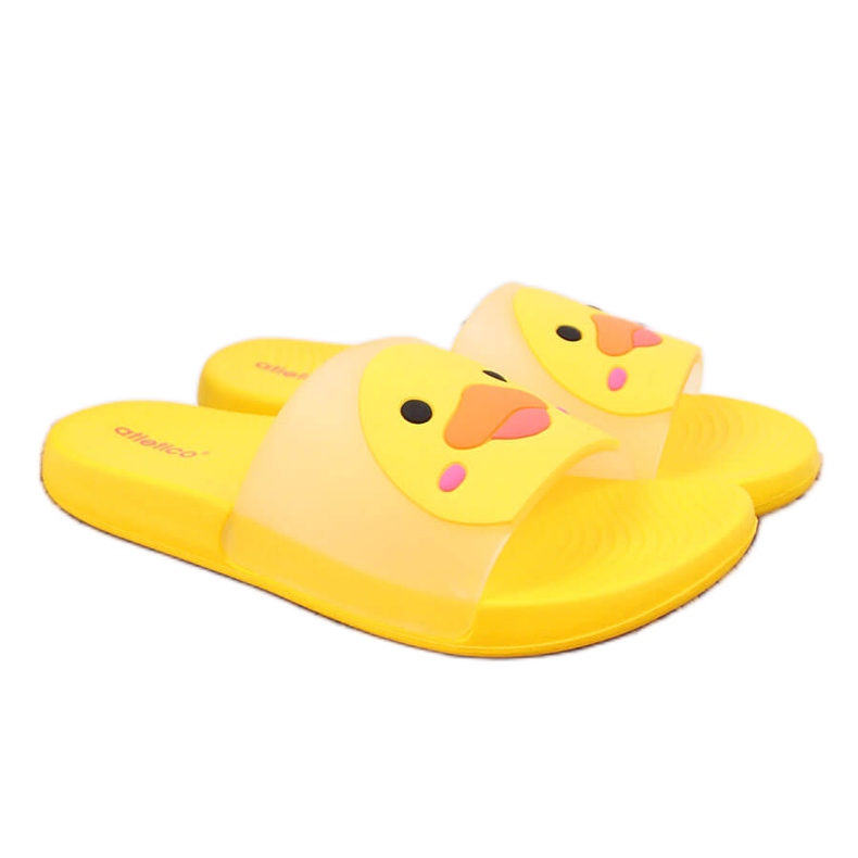 Žute Atletico dječje papuče za bazen žuta boja