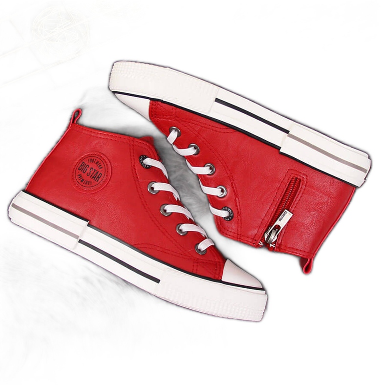 Dječje tenisice eko koža crvene Big Star II374005 crvena