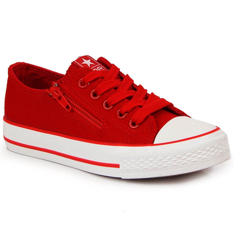 News Dječje crvene tenisice sa patent zatvaračem NOVOSTI crvena