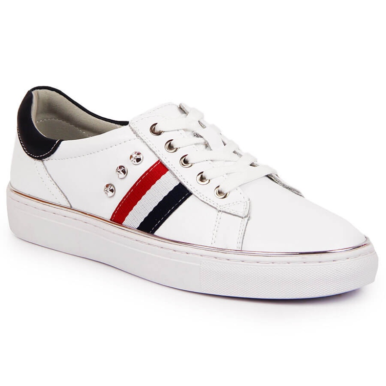 Ženske kožne cipele, bijele Vinceza tenisice bijela