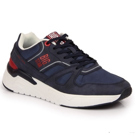 Muške ležerne tamnoplave sportske cipele Big Star JJ174277 mornarsko plava