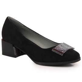 Pumpe na crnom Jezzi antilop bloku