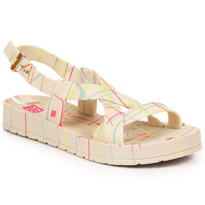 Ženske gumene sandale, mirisne Zaxy HH285264 bež