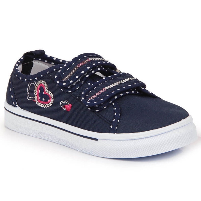 Atletico tamnoplave tenisice na čičak za djevojčice plava