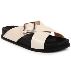 Ženske papuče meliski krem ​​Zaxy JJ285057 bež višebojan