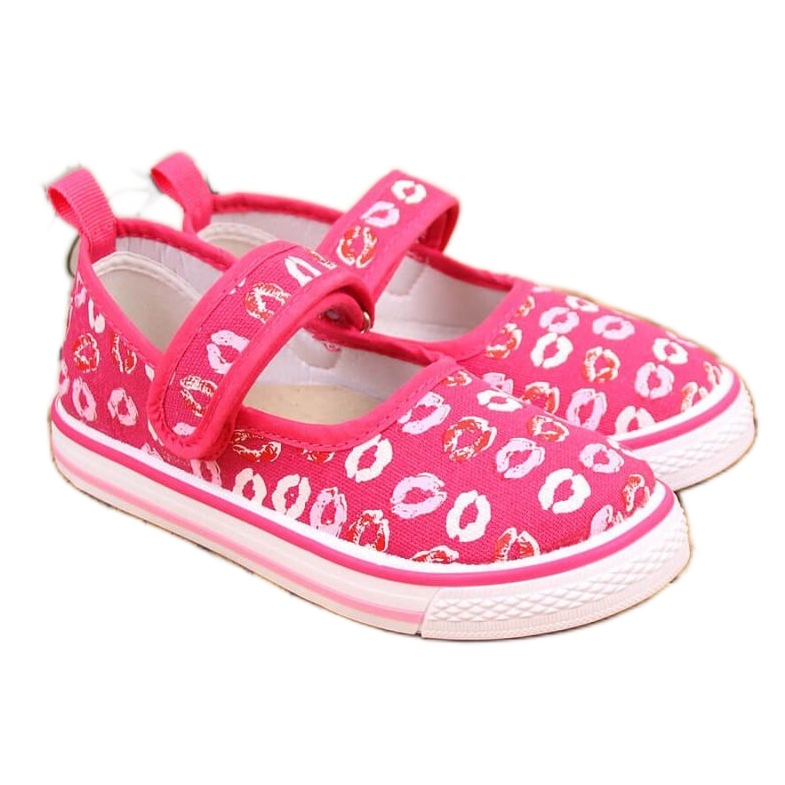 Velcro balerinke za vrtić pink Jr Atletico ružičasta