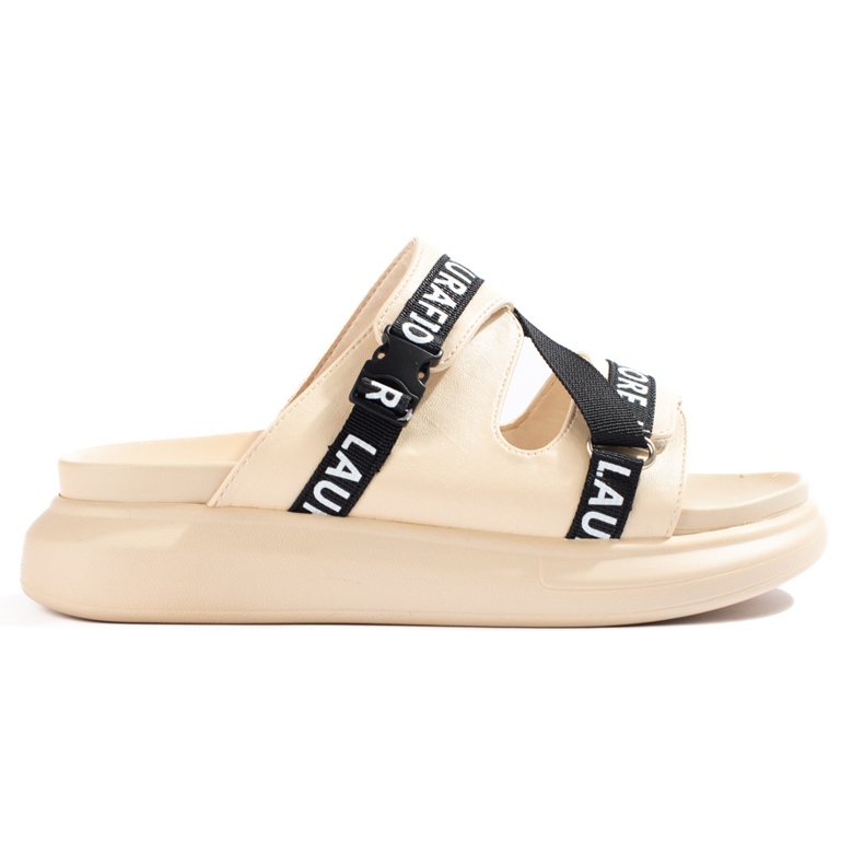 Udobne LA.FI bež papuče