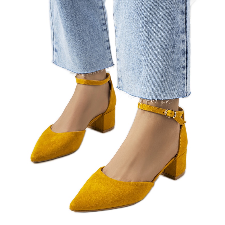 Mustard Litze pumpice žuta boja