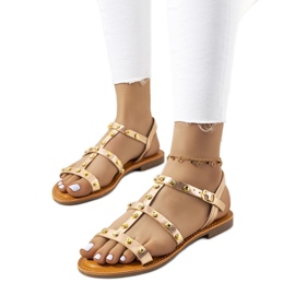 Somerset ružičaste metalik sandale ružičasta zlatni