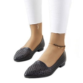 Crne Jarrett ažurne balerine crna