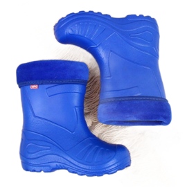 Jr. BEFado plave galoše s donjim odijelom koji se može skinuti plava