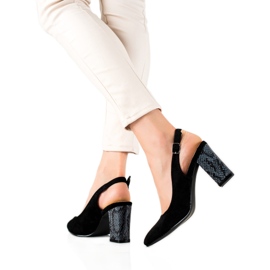 Goodin Cipele s otvorenom petom crna