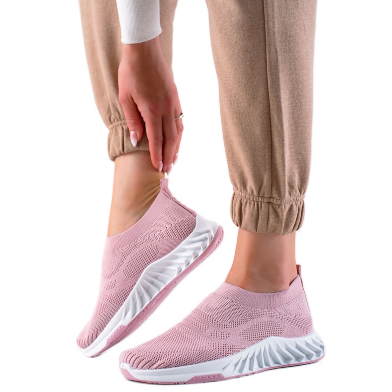 J. Star Modne ružičaste tenisice ružičasta