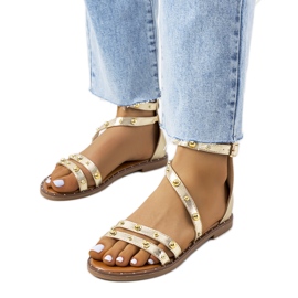 Krolt sandale sa zlatnim čaurama