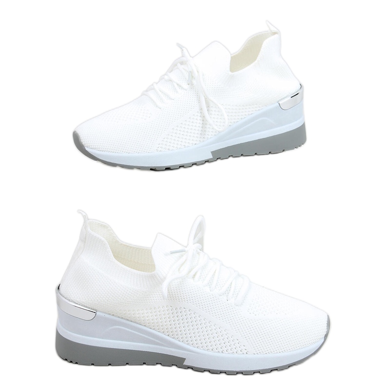 Sportske cipele Faggio Bijele čarape bijela