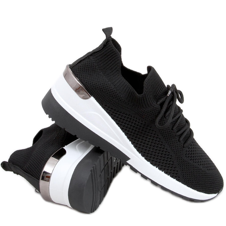 Faggio Crne čarape crno