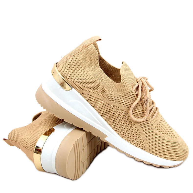 Faggio Khaki čarape bež