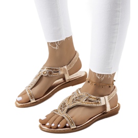 Mikayla zlatne sandale zlatni