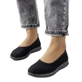 Ilse crne ažurne tenisice crno