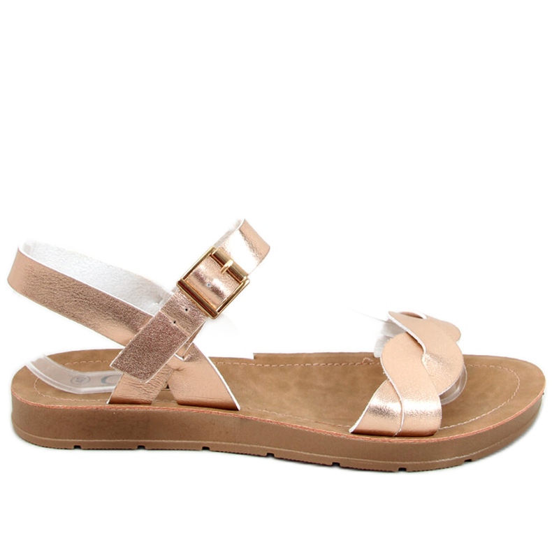 Olivo Champagne ženske sandale ružičasta