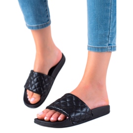 Cm Paris Crne papuče crna