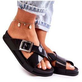 Ženske gumene papuče ZAXY JJ285058 Crne crna