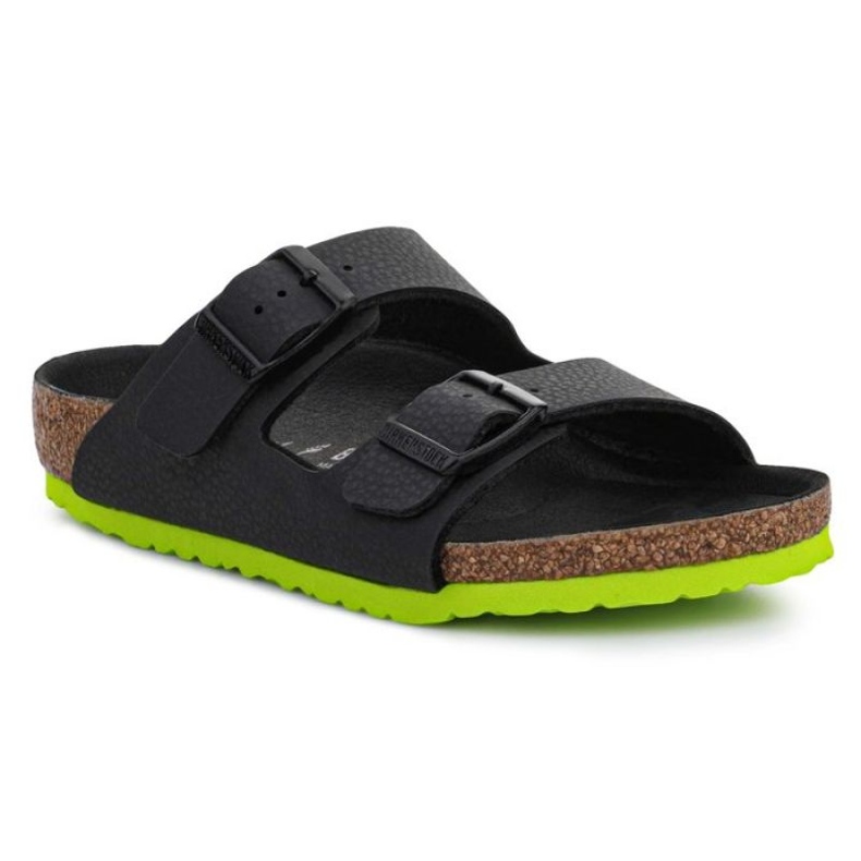 Birkenstock Arizona Kids 1022369 Desert Soil Black Lime crno