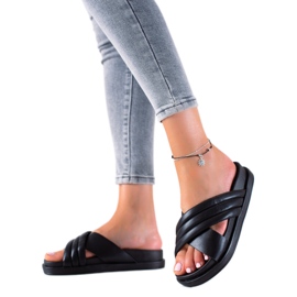 Cm Paris Ležerne papuče crna