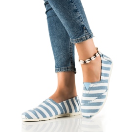 Black Forest Prugasti sliponi bijela plava