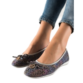 T.Sokolski Šarena kožna balerina višebojan