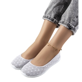 Holmen sive ažurne balerine siva