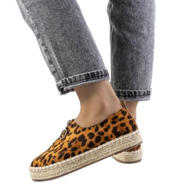 Vernelijeve smeđe espadrile smeđa