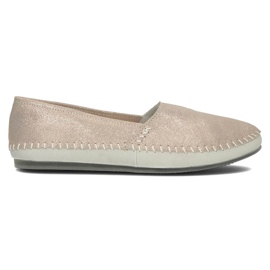 Kožne cipele Filippo DP031 / 22 Go zlatne siva zlatni