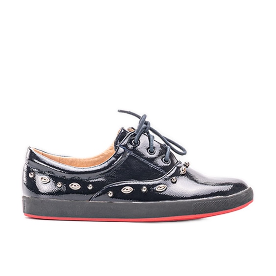 Mikaela dječje tamnoplave lakirane tenisice plava plava